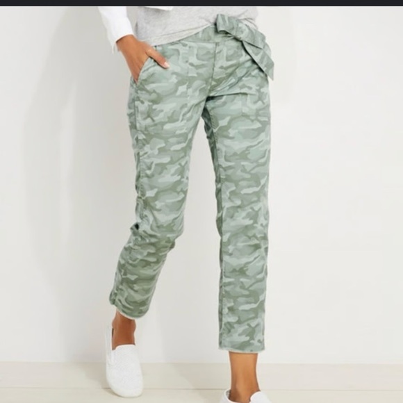 Vineyard Vines Green Camo Utility Pants Sz 8 - Picture 2 of 12